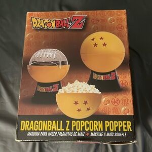 Dragon ball z themed popcorn popper